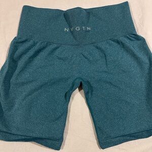 NVGTN Teal Pro Shorts